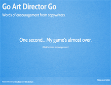 Tablet Screenshot of goartdirectorgo.com